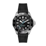 Tag Heuer Aquaracer Professional 300 Date 42mm Mens Watch Black Rubber WBP5110.FT6257