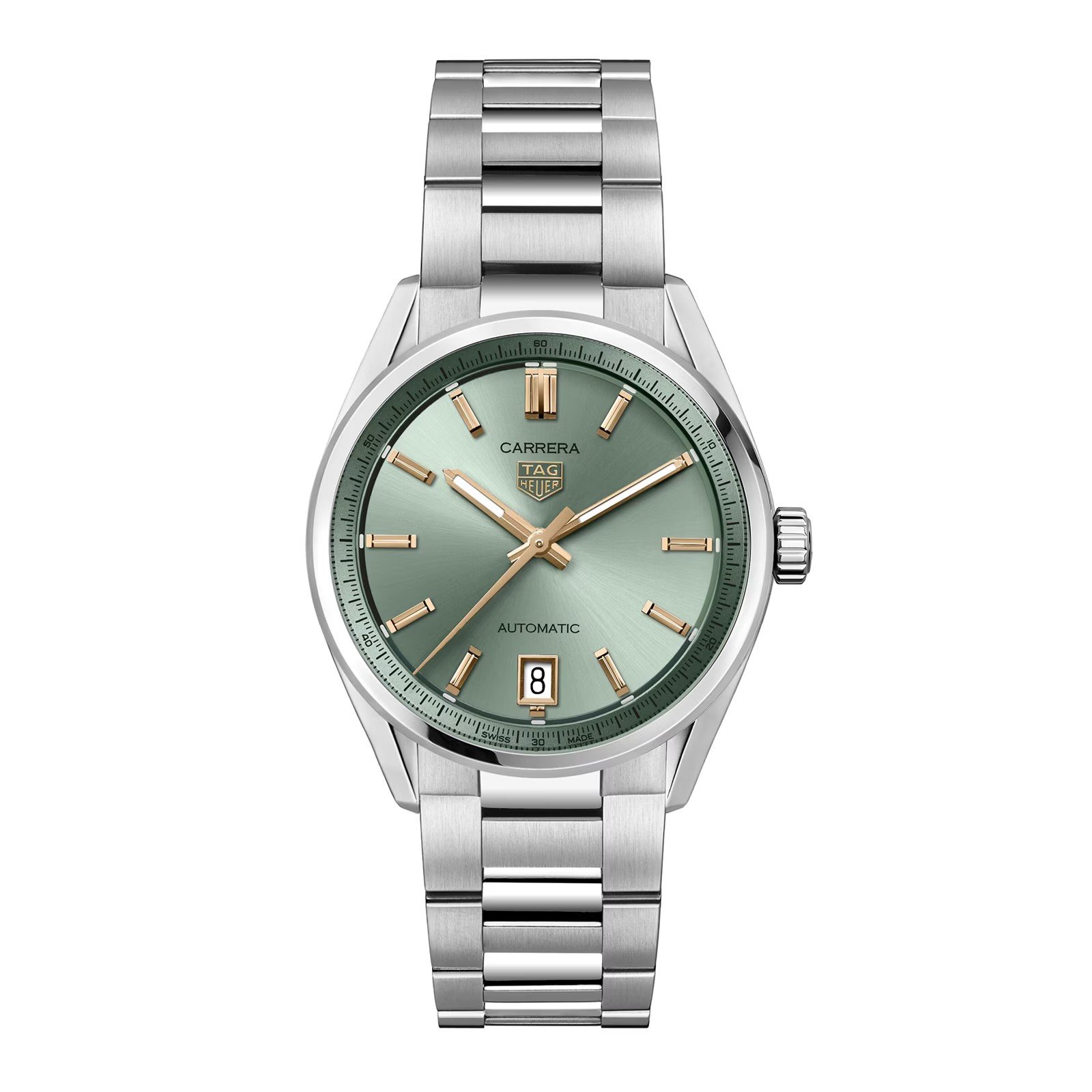 Tag Heuer Carrera Date 36mm Unisex Watch Green WBN2312.BA0001