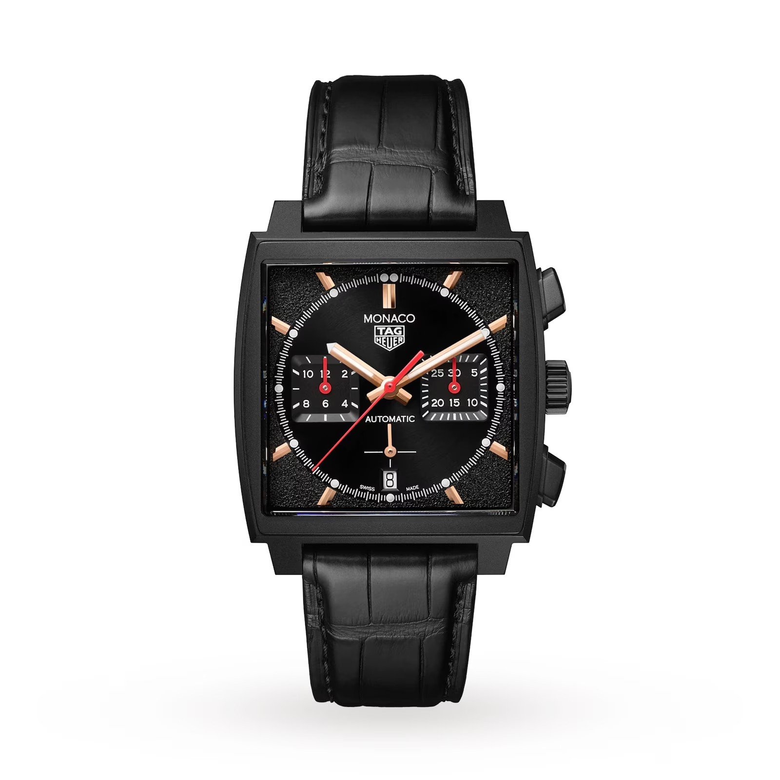 Tag Heuer Monaco Dark Lord 39mm Mens Watch CBL2180.FC6497 Tag Heuer Monaco Dark Lord 39mm Mens Watch CBL2180.FC6497