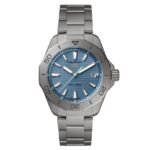Tag Heuer Aquaracer Professional 200 Solargraph Titanium 40mm Mens Watch Blue WBP1182.BF0000